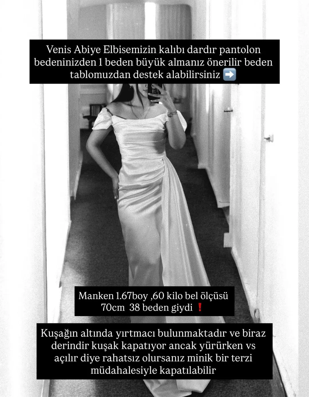 Venis Balon Düşük Kollu Gizli Yırtmaçlı Saten Lila Abiye Elbise